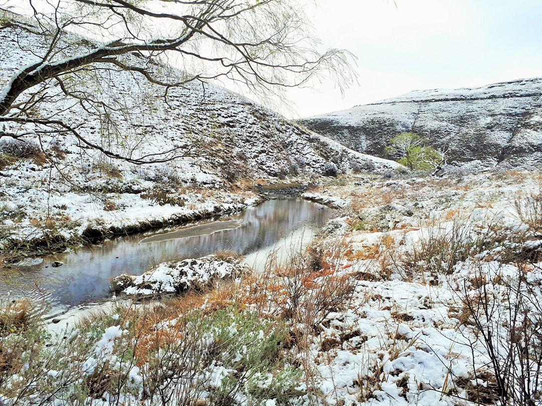 Amanzi Empilo view from Rondawel in Winter